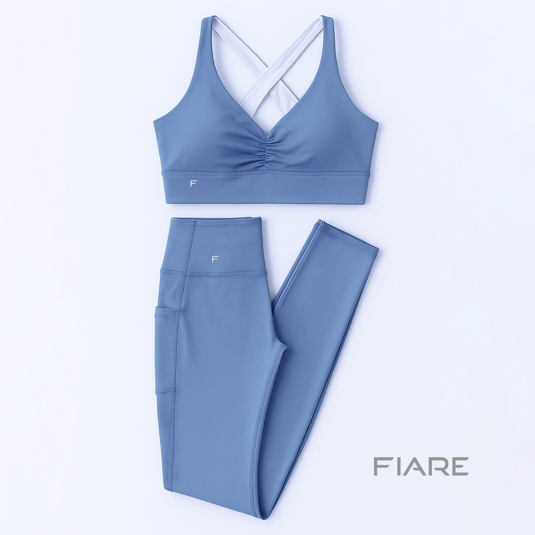 Legging FIARE Pocket Celeste