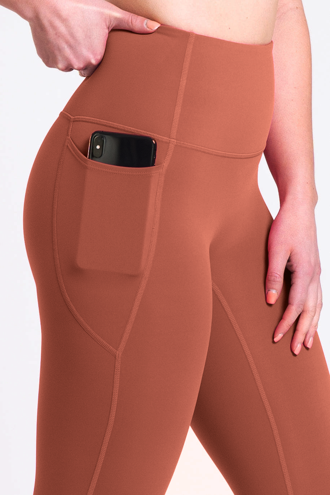 Legging FIARE Pocket Terracota